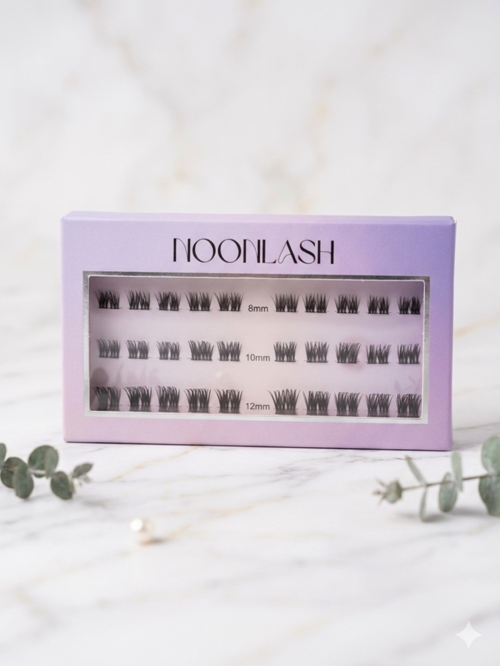 NoonLash Dusk Lash Clusters 3-Length Kit | Wispy Volume | New in Box - Picture 3 of 10